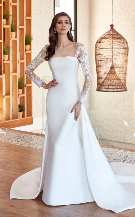 Wedding Dress Marilyn | CT326 2023 Collections – Eddy K Bridal Gowns | Designer Wedding Dresses 2023 Wedding Dresses 2023, Modern Bridal Gowns, Elegant Wedding Dresses, Eddy K, Wedding Gowns Online, Classy Wedding Dress, Wedding Gowns Mermaid, Designer Bridal Gowns, Designer Wedding Gowns