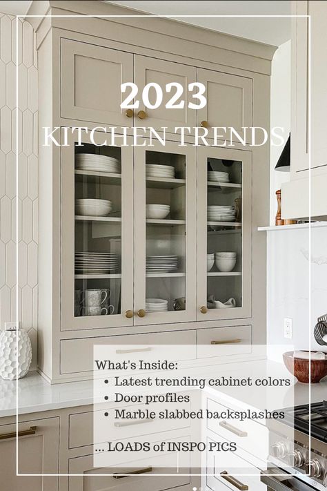 Modern Kitchen Trends, Latest Kitchen Trends, Organiser Cucina, Taupe Kitchen, Top Kitchen Trends, Kitchen Cabinet Trends, Design Cabinet, Kitchen Redesign, Beige Kitchen