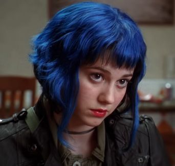 The Smashing Pumpkins, Ramona Flowers, Scott Pilgrim Vs The World, Mary Elizabeth Winstead, Smashing Pumpkins, Vs The World, Mary Elizabeth, Scott Pilgrim, Blue Hair