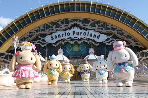 Sanrio Puroland Japan Sanrio Puroland, Sanrio Puroland Tokyo Japan, Sanrio Puroland Aesthetic, Puroland Japan, Sanrio Land, Sanrio World, Japan Disneyland, Tokyo Trip, Japan Tourism