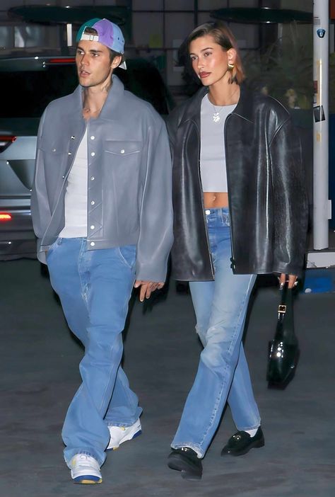 Sushi Date Outfit, Hailey And Justin Bieber, Hailey And Justin, Justin Bieber Outfits, Justin Bieber Style, Hailey Bieber Style, Justin Hailey, Surprise Engagement, Celebrity Music