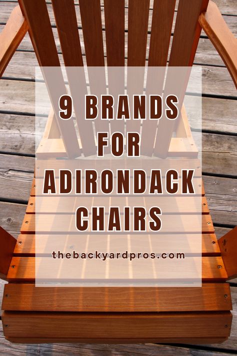 Our favorite brands for Adirondack chairs offer more than just good looks! Explore these 9 top picks that guarantee quality craftsmanship and comfort, perfect for any outdoor setting. Adirondack Furniture, Wooden Adirondack Chairs, Plastic Adirondack Chairs, Adirondack Mountains, Backyard Fire, Backyard Living, Outdoor Setting, Sustainable Furniture, Fire Pit Backyard