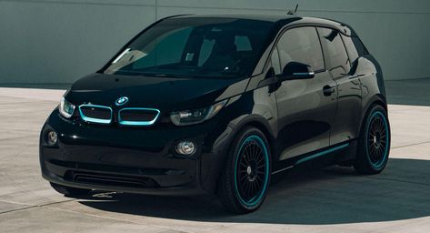 BMW i3 Looks Intriguing With HRE Wheels | Carscoops Bmw I3 Electric, Bmw Electric Car, Bmw Electric, Small Luxury Cars, Roadster Car, Bmw I3, Pimped Out Cars, European Cars, Cars Organization