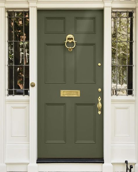 Front door color. I think these are all beautiful and everyone should paint/stain their front door to reflect who they are and what they like, however, when it comes to selling your home, one of these colors comes out on top! This color has been proven to help sell homes faster and for almost $8k more on average. What color do you think it is? Why do you think this is true? #frontdoorsofinstagram #painting #realestate #color #design #homevalue Front Door Colors 2023, Exterior Masonry Paint, Green Front Door, Best Front Door Colors, Exterior Door Colors, Fleetwood Paint, Best Front Doors, Green Front Doors, Blue Front Door