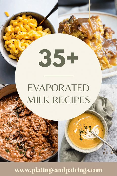 Evaporate Milk Recipes, Easy Evaporated Milk Recipes, Recipes For Evaporated Milk, Things To Do With Evaporated Milk, Canned Milk Recipes, What Can I Make With Evaporated Milk, Leftover Evaporated Milk Recipes, Recipes That Use Evaporated Milk, Evaporated Milk Recipes Dinner