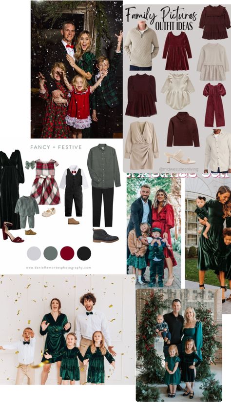 Family outfit. Dark green and dark red outfit colors for Christmas photoshoot Christmas Family Photoshoot Outfits, Outfit Ideas For Christmas, Family Christmas Photoshoot, Winter Maternity Shoot, Winter Family Photoshoot, Family Christmas Pictures Outfits, Christmas Pictures Outfits, Family Outfit Ideas, Christmas Family Photoshoot