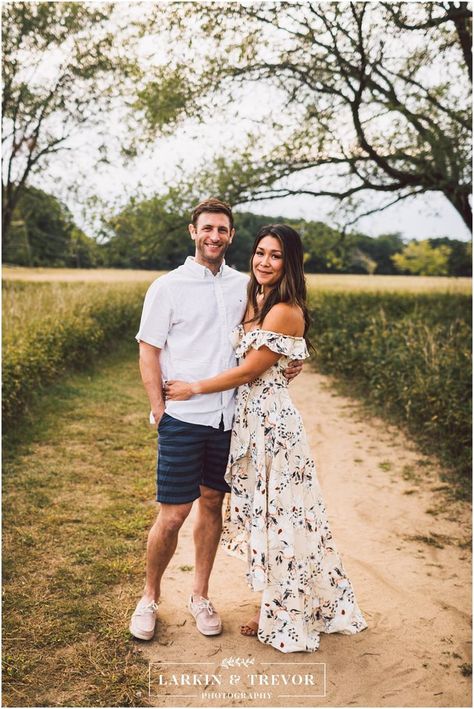 summer photo session in the finger lakes with flowy, floral, off-the-shoulder maxi dress. cream, white, and navy outfit colors. White And Navy Outfit, Outfit Planning, The Finger Lakes, Navy Outfit, Professional Wedding Photography, Outfit Plan, Finger Lakes, Dress Cream, Summer Photos