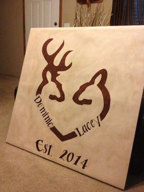 Deer heart couples painting Couples Painting, Deer Heart, Painting Ideas, Deer, Clothes