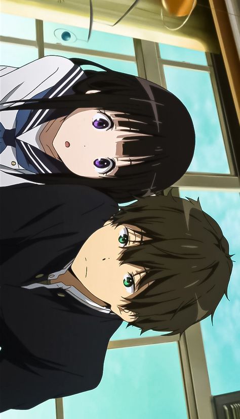 Hyouka Anime Wallpapers, Chitanda X Oreki Wallpaper, Hyouka Chitanda And Oreki, Hyouka Wallpapers, Houtarou X Chitanda, Chitanda X Oreki, Oreki X Chitanda, Hotaro Oreki, Hyouka Anime