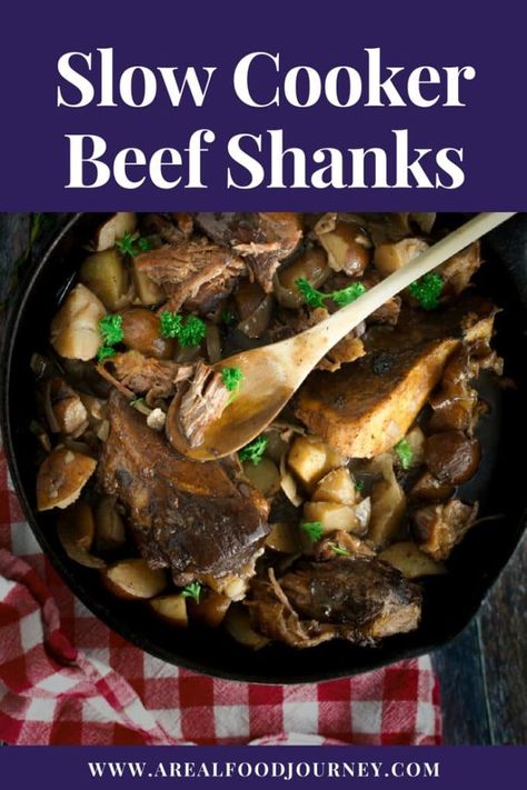 beef shank cross cut slowcooked with potatoes served in a skillet Beef Shank Cross Cut Recipe, Entree Food, Beef Shank Recipe, Beef Shanks, Beef Ideas, Christmas Roast, Cut Recipe, Keto Beef, Beef Shank