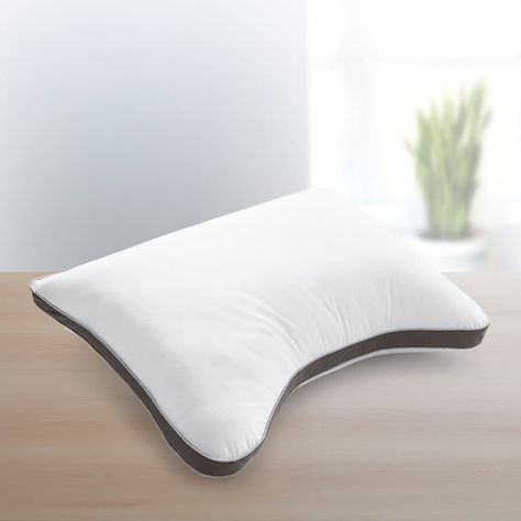 Shop for Sleep Numbers PlushComfort Pillow. Designed with microfiber and equipped with hypoallergenic materials, PlushComfort is the perfect combination of comfort and support. Sleep Number Plushcomfort Pillow - Curved - Standard Bed Pillows King, Sleep Number Bed, Living Space Decor, Bedding Essentials, Bedroom Pillows, Sleep Pillow, Mattress Pad, Cotton Pillow Cases, Standard Pillow