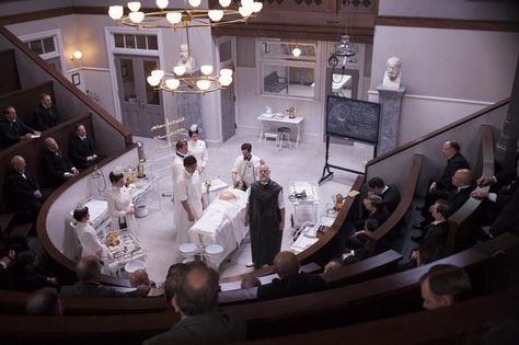 Stunning Sets on The Knick | Architectural Digest Television Decor, Medical Photography, The Knick, Clive Owen, Set Decoration, Set Design Theatre, Production Design, Set Decor, Theatre Set