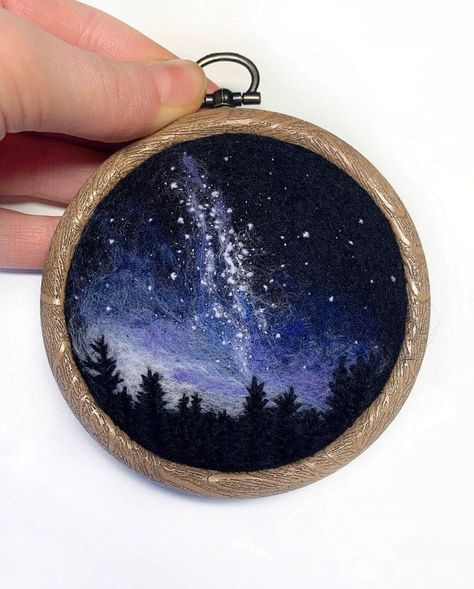 Nebula Embroidery, Night Embroidery, Astronomy Tattoo, Astronomy Photography, Astronomy Gift, Astronomy Art, Hand Embroidery Projects, Hand Embroidery Flowers, Thread Painting