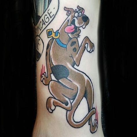 Scooby Doo Tattoo Ideas, Scooby Doo Scooby, Scooby Doo Tattoo, Culture Tattoos, Ink Inspiration, Butterfly Tattoos, Badass Tattoos, 80s Cartoons, Dope Tattoos