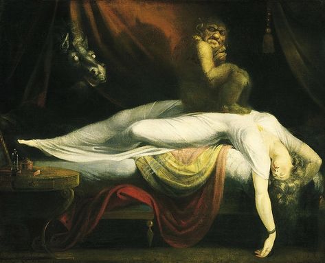 The Art of Dreams – The Public Domain Review Henry Fuseli, Images Terrifiantes, Artemisia Gentileschi, Nightmares Art, Art Noir, Detroit Institute Of Arts, William Blake, Incubus, Paul Gauguin