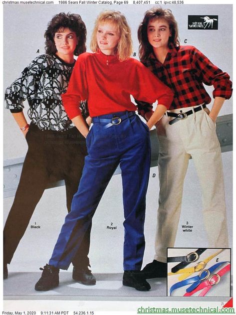 1986 Sears Fall Winter Catalog, Page 69 - Christmas Catalogs  Holiday Wishbooks 1980s Fashion Catalog, 1980s Fall Fashion, 1980s Sears Catalog, 80 Fashion Women Outfits, 1980s Winter Fashion, 80s Catalog Fashion, 80s Christmas Aesthetic, 80s Winter Outfits, 80s Catalog