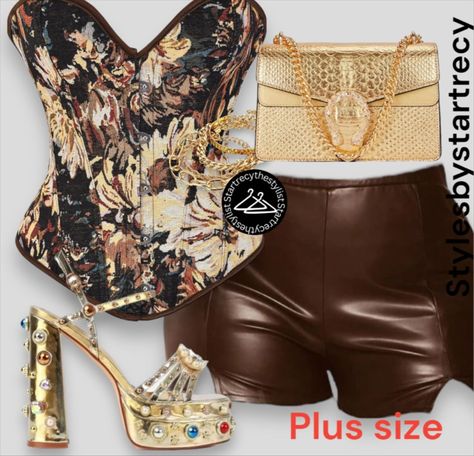 Stylesbystartrecy on LTK Night Out Outfit Clubwear Club, Summer Birthday Outfits, Fav Outfit, Outfits Black Women, Shein Finds, Brown Outfits, Damian Priest, Vacation Outfits Women, Plus Size Baddie Outfits