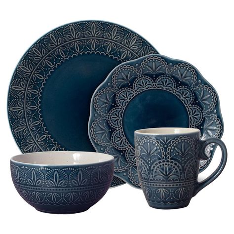 Havana Dinnerware Set Dinnerware Ideas, Ceramics Dinnerware, Beautiful Dinnerware, Casual Dinnerware, Ceramic Dinnerware Set, Stoneware Dinnerware Sets, Kitchen Things, Regal Design, Stoneware Dinnerware