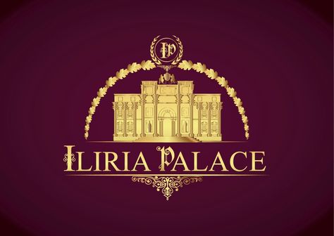 Iliria Palace Logo Final Palace Logo Design, Luxury Palace, Logo Luxury, Logo Design Ideas, Minimalist Logo Design, Minimalist Logo, Palace, Design Ideas, Logo Design