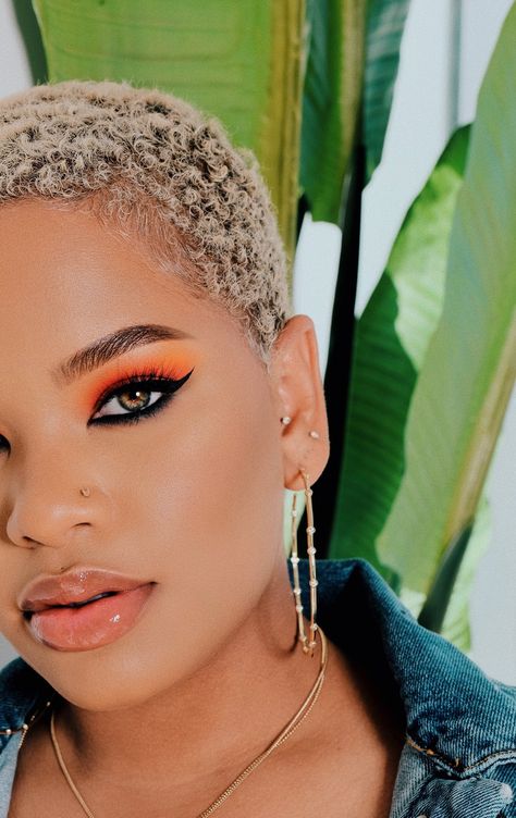 GoddessLeach Alissa Ashley, Alyssa Ashley, Short White Hair, Twa Hairstyles, Tapered Natural Hair, Natural Hair Cuts, Natural Hair Short Cuts, Short Hair Black, Short Sassy Hair