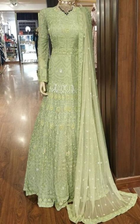 for Order booking & Price details whatsapp +917696747289 nivetasfashion@gmail.com #lehenga          We are Specialize in custom made High Superior quality Outfits Hand Emrbodiered Work.  International Shipping   #bridallehenga #bridal #partywearooutfit #bridaloutfit #indianbridallehenga #indianlehenga #fashion #nivetas #bollywoodfashion #bollywoodlehnega #custommadelehenga #bridalgown #bridalfashion #lehengacholi #redlehenga #weddinglehenga #bridalpartywearoutfit Chikankari Gown Designs, Chikankari Anarkali Lucknowi, Lucknowi Chikankari Suits Party Wear, Long Indian Gowns, Chikankari Gown, Ethnic Gowns Indian, Lucknowi Chikankari Suits, Indian Gown Design, Chikankari Anarkali Suits