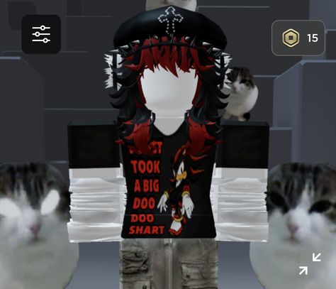 I hadnt been on roblox for like 2 months and i felt like changing my avatar just cus and i was looking thru recommened shirts and i found this😁 Sonic Roblox Avatar, Roblox T Shirts, Roblox Avatar, 2 Months, Sonic, Avatar, Felt, T Shirt, Quick Saves