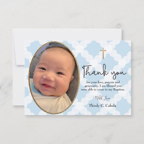 Baby Boy Baptism Christening Blue White thank You | Zazzle Christening Ideas Boy, Magnet Ideas, Minnie Birthday Party, Baby Boy Baptism, Christening Cake, Minnie Birthday, Birthday Idea, Boy Baptism, Thank You For Coming