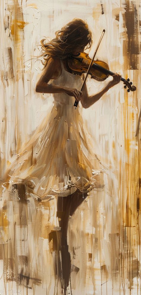 Girl playing violin Viola Drawing Instrument, Playing Violin Aesthetic, Violin Art Painting, Violin Wallpaper, Woman Playing Violin, Violin Aesthetic, Violin Drawing, Girl Playing Violin, Violin Painting