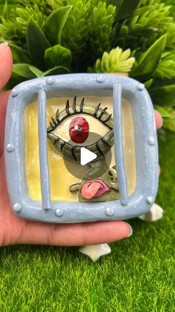 Lenai on Instagram: "this fish’s energy was the best 💦 . . . #clayart #SpongeBob #spongebobart #clay #spongebobmemes" Spongebob Polymer Clay, Spongebob Pottery, Spongebob Clay Art, Clay Spongebob, Spongebob Clay, Spongebob Bathroom, Spongebob Crafts, Clay Diy Projects, Scrapbook Book