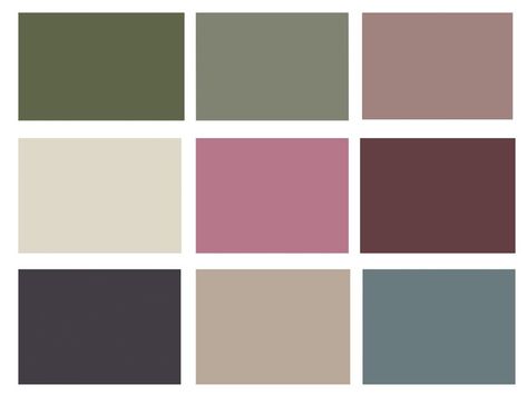 swatch of colors Neutral Paint Colors Benjamin Moore, Sulking Room Pink, Home Paint Color, Green Inspiration, Pink Color Schemes, Paint Color Schemes, Farrow And Ball Paint, London Design Festival, Farrow And Ball