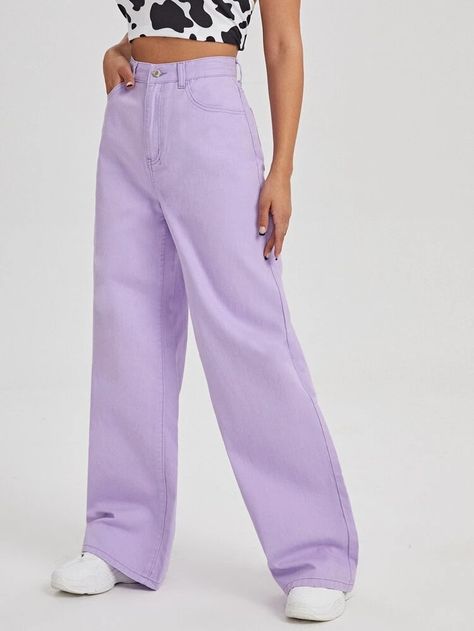 Wide Leg Denim Pants, Shop Dresses Online, Denim Cargo Pants, Jeans Wide, Waist Jeans, Online Dress Shopping, Fashion Shop, Good Vibes Only, Wide Leg Denim