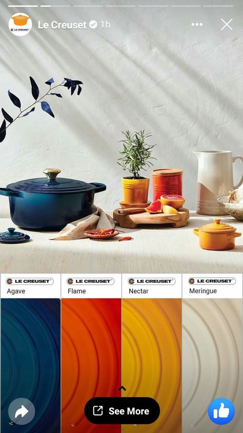 Le Creuset Color Pairing, Le Creuset Agave, Le Creuset Color Palette, Vision Board Future, Le Crueset, Le Creuset Colors, Tea Setting, Baking Dish Set, Future Space