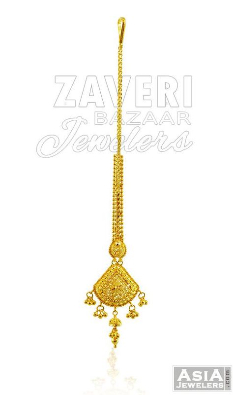 Gold Tikka, Tikka Designs, Gold Jhumka, Hindu Rituals, Gold Jhumka Earrings, Antique Gold Jewelry Indian, Gold Shop, Antique Gold Jewelry, Gold Fashion Necklace