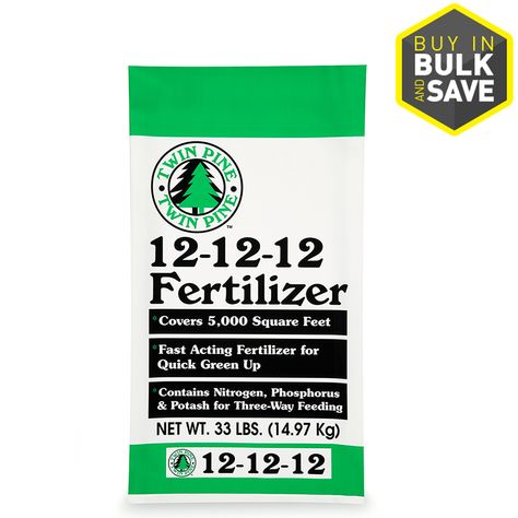 33-lb 5000-sq ft 12-12-12 All-purpose Fertilizer Lawn Fertilizer, Grass Type, Summer Lawn, Insect Control, Front Lawn, Green Lawn, Lowes Home Improvements, Plant Growth, Types Of Plants