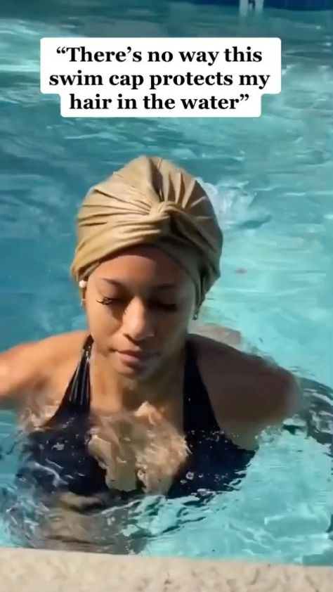 webuyblack on Instagram: You aren't summer-ready without The YGN Swim Turban! @yougonatural created a Black-owned Swim Turban that protects natural hair of various… Black Women Turban, Swim Turban, Women Turban, Swim Cap, Afro Hair, Swim Caps, Summer Ready, Afro Hairstyles, Hair Ideas