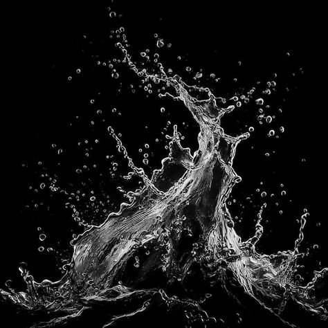 Photo water splash | Premium Photo #Freepik #photo Water Overlay, Photo Water, Image Overlay, Water Pictures, Water Splash, Overlays Picsart, Poster Inspiration, About Water, Social Media Designs