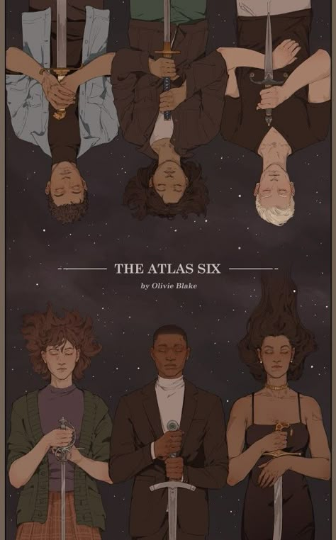 ☆ Cemetery Boys, Six Fanart, The Atlas Six, Book Edges, Book Reference, Literature Humor, 100 Books To Read, Book Fan Art, Commissioned Artwork