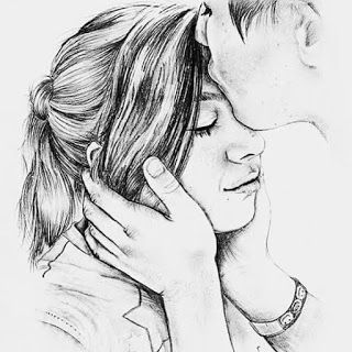 Thought's of Tasnim: Dimensions of love 💖 Kissing Drawing, Couple Sketch, Theme Tattoo, Forehead Kisses, Cute Couple Drawings, Pencil Art Drawings, Romantic Art, Couple Drawings, Drawing Videos