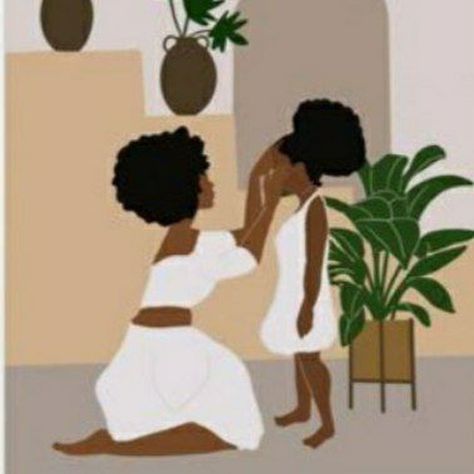 Instagram Baddie Profile Picture, Black Animation, Motherhood Illustration, Kidcore Wallpaper, Black Cartoons, Pregnancy Art, Sisters Art, African Art Paintings, Blog Pictures