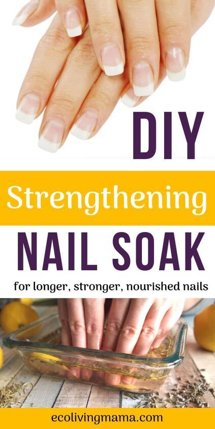 Diy Nail Soak, Strengthen Nails, Nail Soak, Manicure Diy, Manicure Tips, How To Grow Nails, Brittle Nails, Nail Growth, Nails Diy