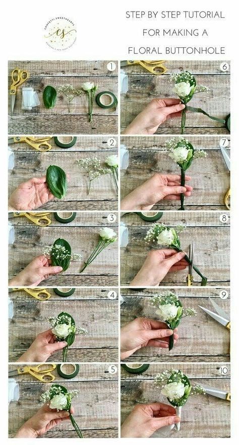 Pompon Tulle, Diy Boutonniere Wedding, Wedding Buttonholes, Diy Boutonniere, Diy Corsage, Diy Bridal Bouquet, Button Holes Wedding, Corsage And Boutonniere, Bridal Bouquet Flowers