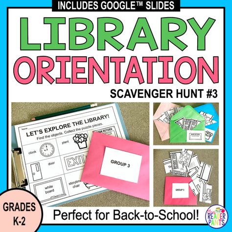 Back To School Library, School Library Activities, Library Lessons Elementary, School Library Lessons, Library Rules, Library Orientation, Elementary Librarian, Library Lesson Plans, Library Games