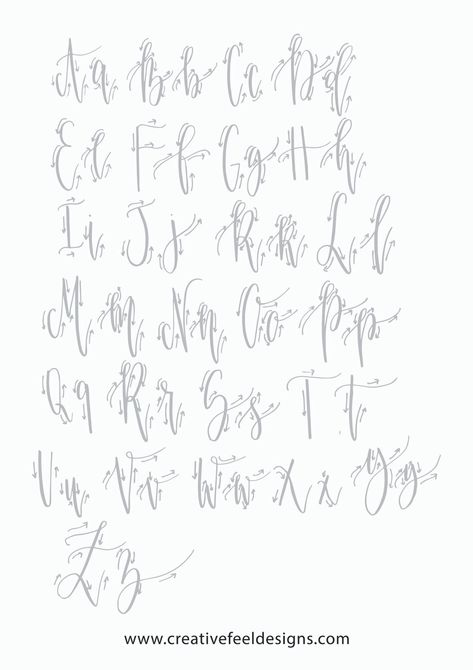 Procreate Calligraphy Practice Sheets, Hand Lettering Practice Sheets Free, Calligraphy Practice Sheets Free, Brush Lettering Practice Sheets, Brush Lettering Alphabet, Modern Calligraphy Alphabet, Brush Lettering Worksheet, Alphabet Practice Sheets, Calligraphy Practice Sheets