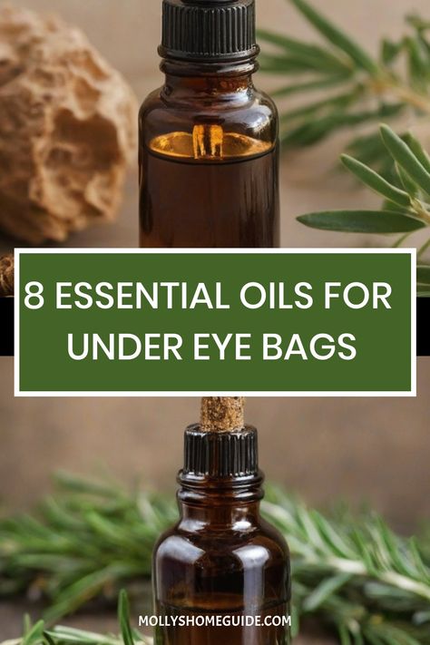 Discover the best essential oils to combat under eye bags and puffiness naturally. Say goodbye to tired eyes with this DIY under eye roller blend that reduces wrinkles and dark circles. Combat signs of aging with a simple, effective roller bottle recipe using top oils for your delicate under eye skin. Find out how to use essential oils effectively for brighter, tighter, more youthful-looking skin. Try these 6 essential oils known for their tightening and rejuvenating properties for a fresh, revi Doterra Puffy Eye Blend, Essential Oil For Dark Circles Under Eye, Essential Oils For Under Eye Bags, Dark Under Eyes Remedy, Essential Oils For Dark Eye Circles, Castor Oil For Under Eye Bags, Best Eye Cream For Bags Under Eyes, Eye Massage For Tired Eyes, Under Eye Bags Remedies