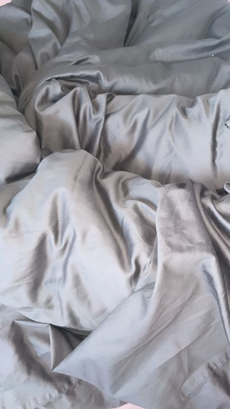 Grey Bed Sheets, Aesthetic Grey, Grey Sheets, Shining Nikki, Pewter Grey, Helsinki, Bed Sheets, Satin, Grey