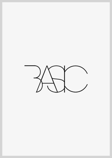 Basic Logo Typo, Typographie Logo, Inspiration Typographie, Graphisches Design, Typo Logo, Inspiring Photography, Grafic Design, Portfolio Layout, Typography Graphic