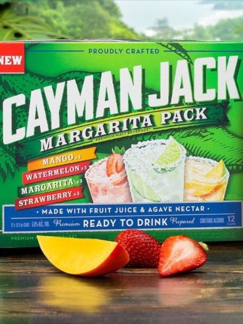 Cayman Jack Margarita, Cayman Jack, Margarita Flavors, Drink Flavors, Flavored Margaritas, Margarita Drink, Mango Margarita, Watermelon Margarita, Ready To Drink