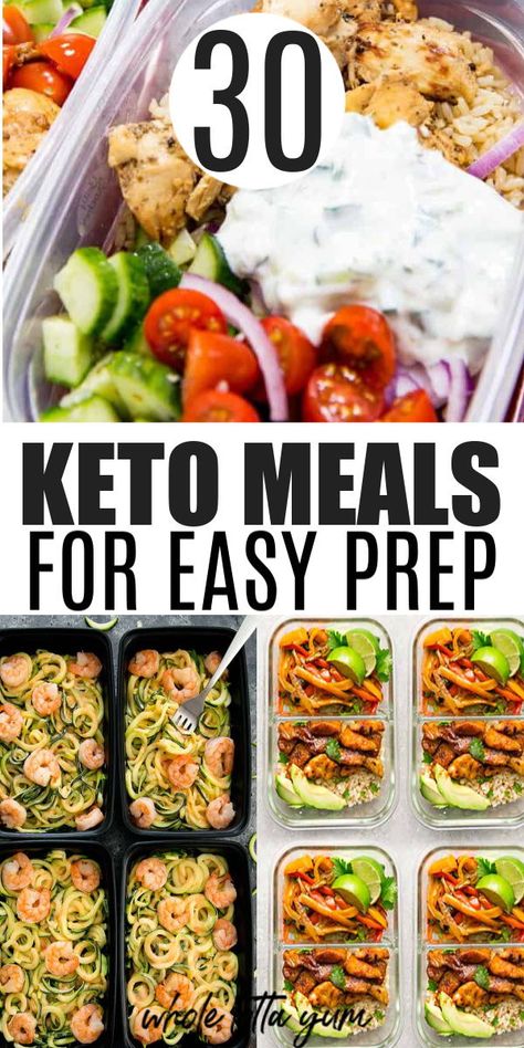 Keto Meal Prep Ideas, Fitness Before After, Resepi Biskut, 500 Calorie, Breakfast Low Carb, Low Carb Meal Prep, Keto Lunch Ideas, Meal Prep Ideas, Dinner Meal Prep