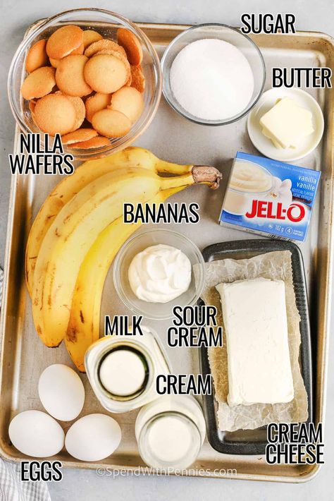 Banana Cake Recipe Easy, Cheesecake With Whipped Cream, Vanilla Wafer Crust, Banana Cream Cheesecake, Pudding Cheesecake, Banana Pudding Cheesecake, Banana Cheesecake, Cheesecake Pudding, Cheesecake Dessert