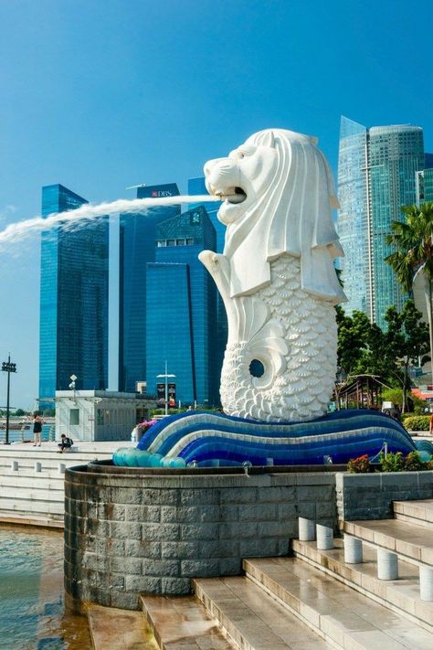 Singapore Merlion, Singapore National Day, Singapore Vacation, Holiday In Singapore, Singapore Art, Singapore City, Fu Dog, Visit Singapore, Cool Pictures For Wallpaper